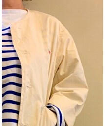 DANTON | ノーカラージャケット