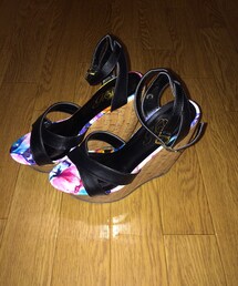 花柄サンダル(サンダル)