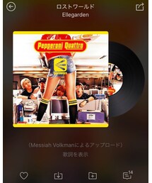 今聴きたい曲:ロストワールド/ELLEGARDEN | CD