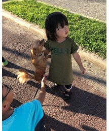 ワンワンとりこさん | デニムスカート