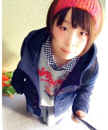 mumokuteki | 上から見た図。(ヘアバンド)