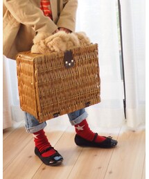 GU | かごトランクに、ファーマフラーぐるぐる(バレエシューズ)