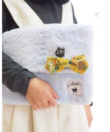 DAISO | 大きめブローチでアレンジ(クラッチバッグ)
