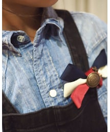 GO TO HOLLYWOOD | ラメのストライプが織り込まれたシャンブレー生地(シャツ/ブラウス)