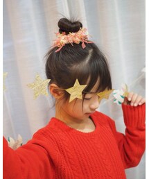 アヴリル | アヴリルの毛糸で作ったシュシュ(シュシュ)
