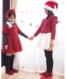 韓国子供服 | 機嫌悪くて並んで撮れず…(ワンピース)