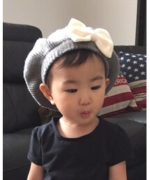 pom ponette junior | ハンチング/ベレー帽