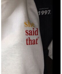 shesaidthat | Tシャツ/カットソー