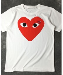 PLAY COMME des GARCONS | ハートワッペンシャツ(Tシャツ/カットソー)