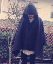 UNUSED | ポンチョパーカー(パーカー)