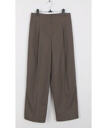 ウエストカットオフスラックスパンツ(スラックス)