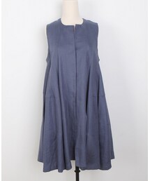 切り替え入りロングベスト(ベスト)