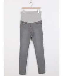 レイヤードデニムスキニーパンツ(デニムパンツ)