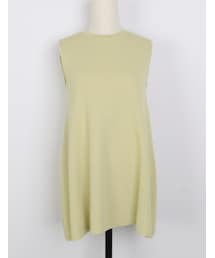 シンプルノースリーブニット(Tシャツ/カットソー)