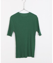 holicholic | クルーネックリブニット(ニット/セーター)