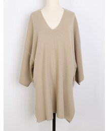 holicholic | ルーズVネックニットトップス(ニット/セーター)