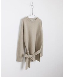 holicholic | ウエストストラップニットトップス(ニット/セーター)