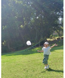 初めての虫捕りにウキウキ♡ | その他