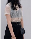 WANDERUNG(ワンデルング)の「トップス(Tシャツ/カットソー)」