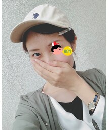 no brand | おでこ綺麗じゃないけどデコ出す(キャップ)