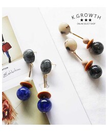k.growth | ピアス（両耳用）