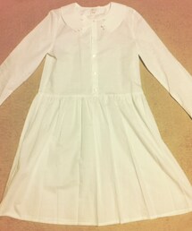 l'atelier du savon | ハグ襟 シャツワンピース(ワンピース)