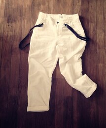 mat quotidien | ボーダーカットソー
Whiteパンツ(その他パンツ)