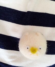 CHIC CHICしろくまブローチ(ブローチ/コサージュ)