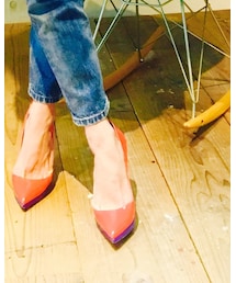 値下げ可★HYS★土屋アンナさん着用★クラッシュ加工デニム　Mサイズ ☆HYS☆土屋アンナさん着用☆クラッシュ加工デニム Mサイズ