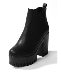 GRL | 厚底サイドゴアショートブーツ(ブーツ)