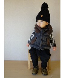 母のニット帽 | ニットキャップ/ビーニー