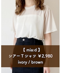 mia:d | Tシャツ/カットソー