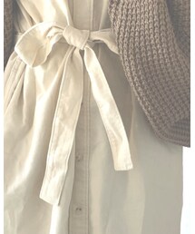 UNIQLO | コーデュロイシャツワンピース(シャツワンピース)