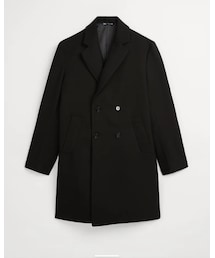 ZARA | 撥水加工入りダブルブレスト仕様コート(チェスターコート)