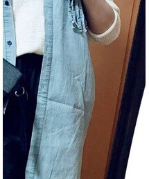 no brand | シャツワンピース