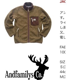 ANDFAMILY'S | ジャケット/アウター