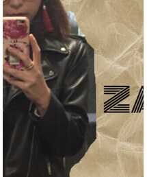 ZARA | ライダースジャケット
