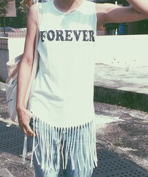 UNKNOWN. | Bohemia fringeeee(タンクトップ)