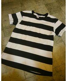 HOUSTON | ボーダーTee (Tシャツ/カットソー)