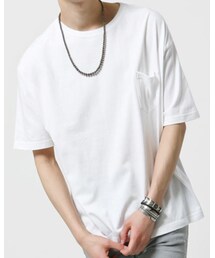 NANO universe | Over Size Pocket T S/S(Tシャツ/カットソー)