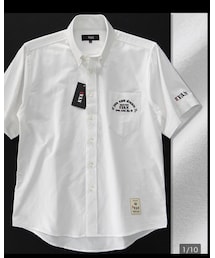 VAN | MR.VAN ミスターヴァン ロゴ刺繍 春夏 オックスフォード (シャツ/ブラウス)