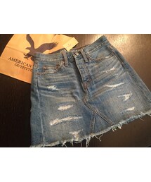American Eagle | American Eagle　　AEOビンテージハイライズデニムスカート(デニムスカート)