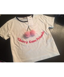 ZARA | Bershaka　チェリーTシャツ(Tシャツ/カットソー)
