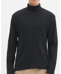 GU | 起毛タートルネック(Tシャツ/カットソー)