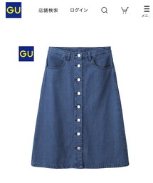 GU | デニムスカート