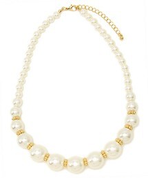 WEGO | メタルパールネックレス
(ネックレス)