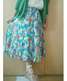 VINTAGE | いちご柄ビンテージスカート(スカート)