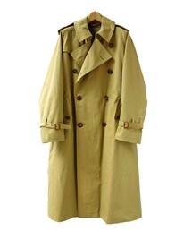 AURALEE | FINX CHAMBRAY BIG TRENCH COAT(トレンチコート)
