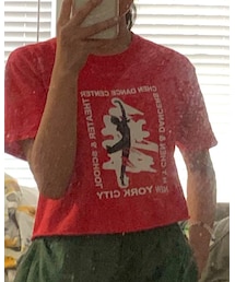 my dance shirt that I cut | Tシャツ/カットソー