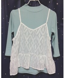 OLIVE des OLIVE | オルテガ柄ビスチェ (トップス)